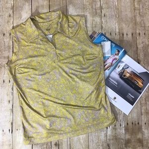 Nike Golf FitDry sleeveless golf shirt